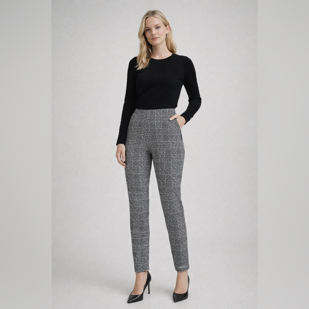 Dynamite Black & White Houndstooth Pants – Size Large